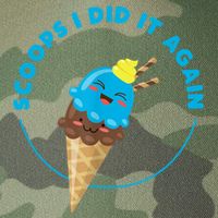 Scoops I Did It Again Funny Popsicle Legacy Tie Dye Trucker Hat