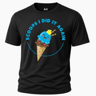 Scoops I Did It Again Funny Popsicle Performance Shirt