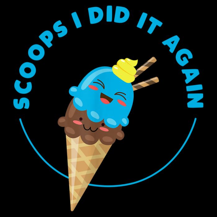 Scoops I Did It Again Funny Popsicle Bucket Hat