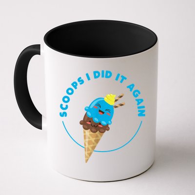 Scoops I Did It Again Funny Popsicle Mug