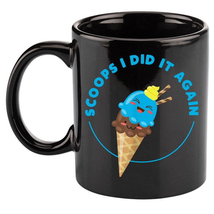 Scoops I Did It Again Funny Popsicle 11oz C Handle Ceramic Mug