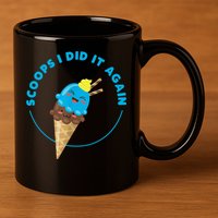 Scoops I Did It Again Funny Popsicle 11oz C Handle Ceramic Mug