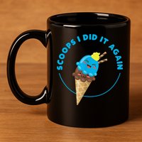 Scoops I Did It Again Funny Popsicle 11oz C Handle Ceramic Mug