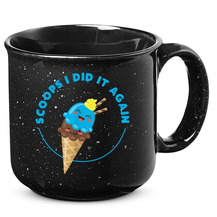 Scoops I Did It Again Funny Popsicle 15oz Campfire Ceramic Mug