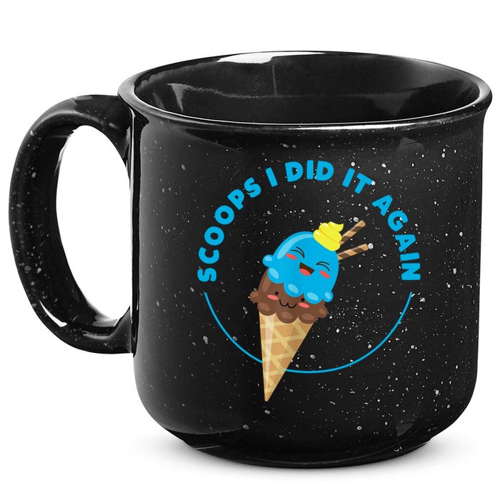 Scoops I Did It Again Funny Popsicle 15oz Campfire Ceramic Mug