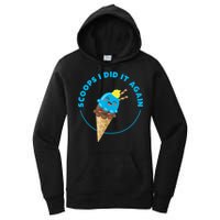 Scoops I Did It Again Funny Popsicle Women's Pullover Hoodie