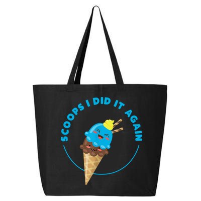 Scoops I Did It Again Funny Popsicle 25L Jumbo Tote