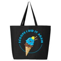 Scoops I Did It Again Funny Popsicle 25L Jumbo Tote