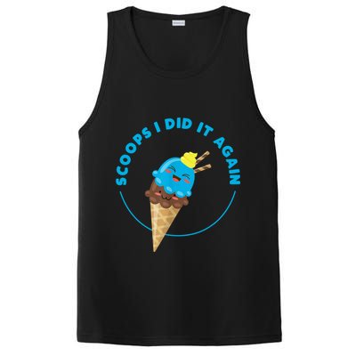 Scoops I Did It Again Funny Popsicle PosiCharge Competitor Tank