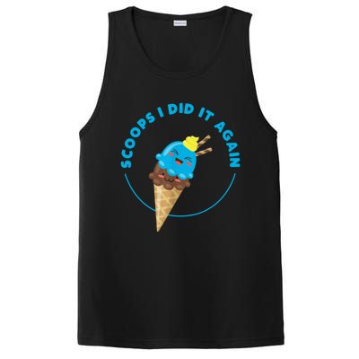 Scoops I Did It Again Funny Popsicle PosiCharge Competitor Tank