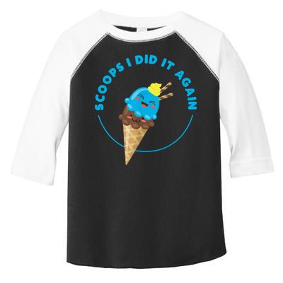 Scoops I Did It Again Funny Popsicle Toddler Fine Jersey T-Shirt