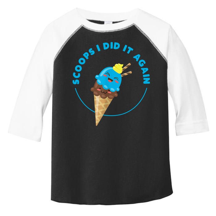 Scoops I Did It Again Funny Popsicle Toddler Fine Jersey T-Shirt