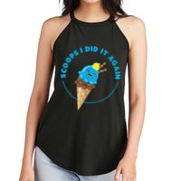 Scoops I Did It Again Funny Popsicle Women's Perfect Tri Rocker Tank
