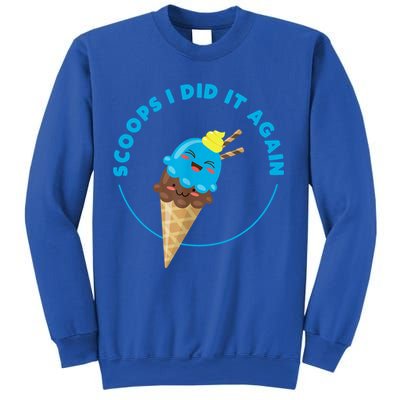 Scoops I Did It Again Funny Popsicle Sweatshirt