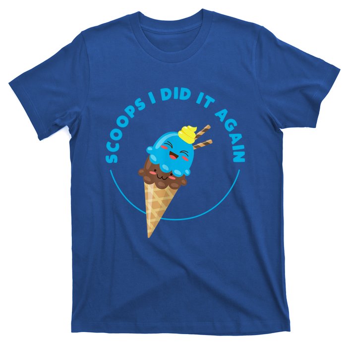 Scoops I Did It Again Funny Popsicle T-Shirt