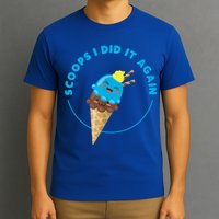 Scoops I Did It Again Funny Popsicle T-Shirt
