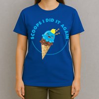 Scoops I Did It Again Funny Popsicle T-Shirt