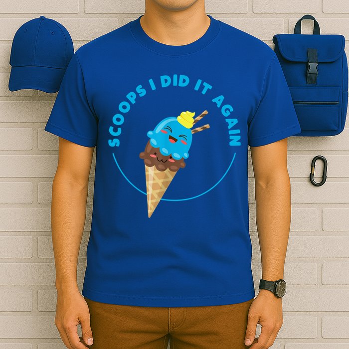 Scoops I Did It Again Funny Popsicle T-Shirt