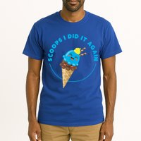 Scoops I Did It Again Funny Popsicle Tall T-Shirt