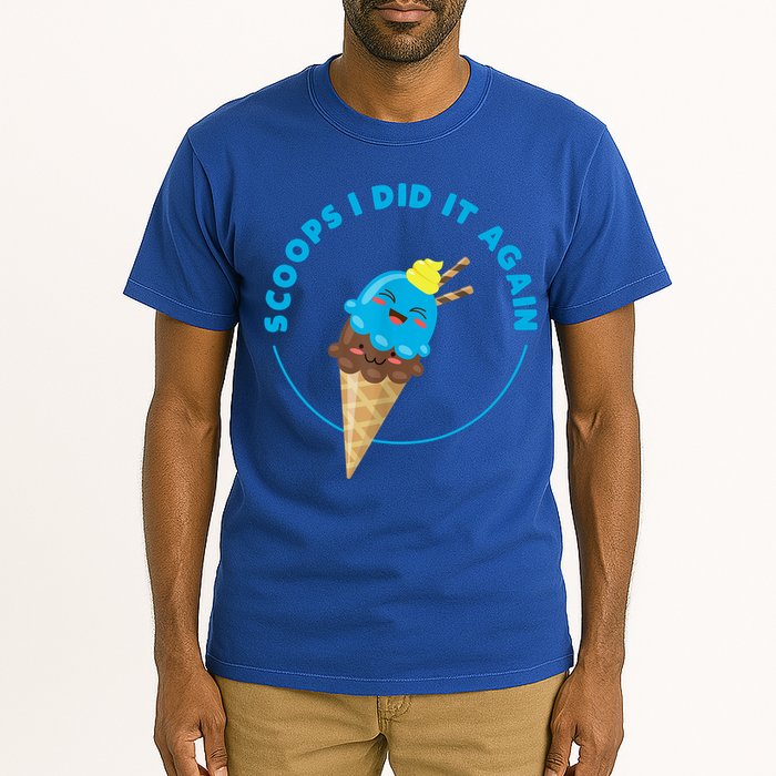 Scoops I Did It Again Funny Popsicle Tall T-Shirt