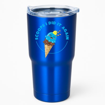 Scoops I Did It Again Funny Popsicle Tumbler