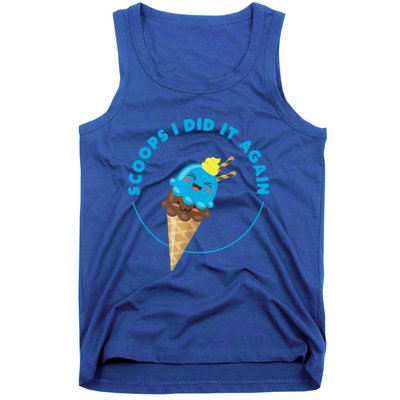 Scoops I Did It Again Funny Popsicle Tank Top