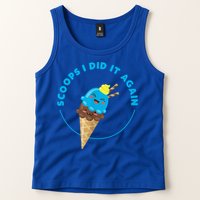Scoops I Did It Again Funny Popsicle Tank Top
