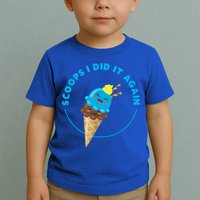 Scoops I Did It Again Funny Popsicle Toddler T-Shirt