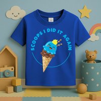 Scoops I Did It Again Funny Popsicle Toddler T-Shirt