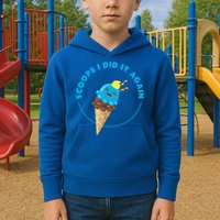 Scoops I Did It Again Funny Popsicle Kids Hoodie