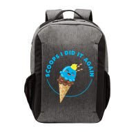 Scoops I Did It Again Funny Popsicle Vector Backpack