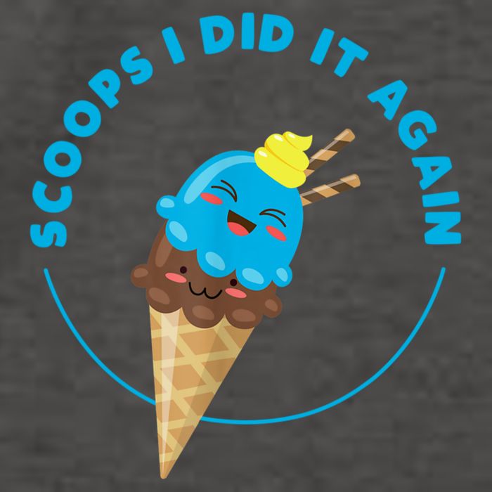 Scoops I Did It Again Funny Popsicle Vector Backpack
