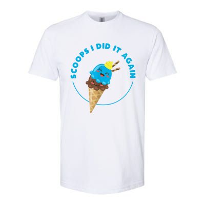 Scoops I Did It Again Funny Popsicle Softstyle® CVC T-Shirt