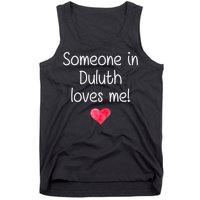 Someone In Duluth Ga Georgia Loves Me City Home Roots Tank Top