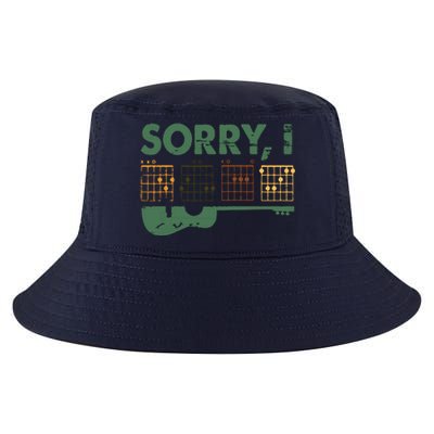 Sorry I DGAF Funny Hidden Message Guitar Chords For Lover Cool Comfort Performance Bucket Hat