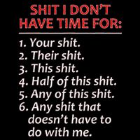 Shit I DonT Have Time For Funny Mocking Bull Graphic Magnet