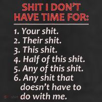Shit I DonT Have Time For Funny Mocking Bull Graphic Golf Towel