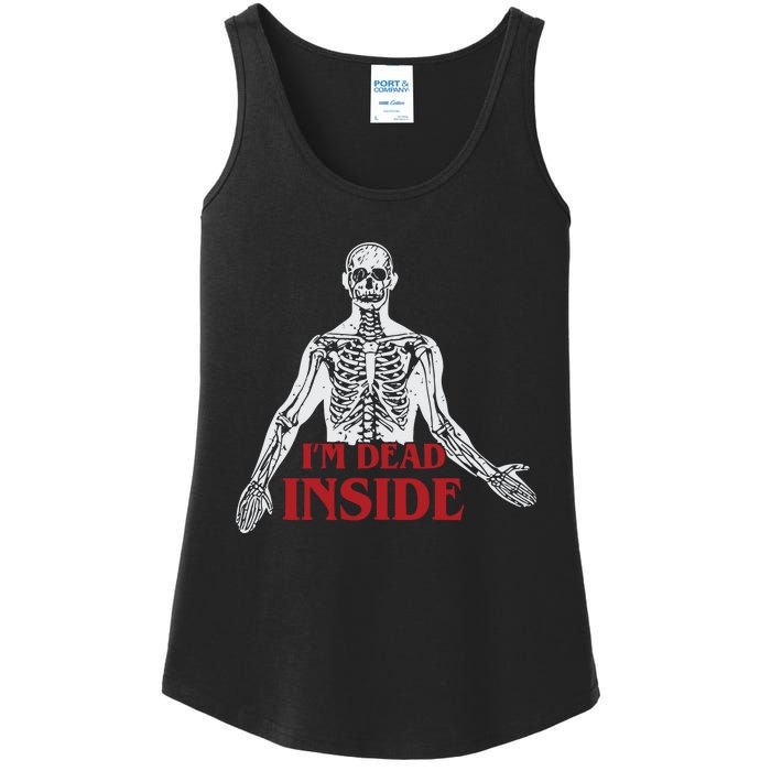 Shitheadsteve Im Dead Inside Ladies Essential Tank