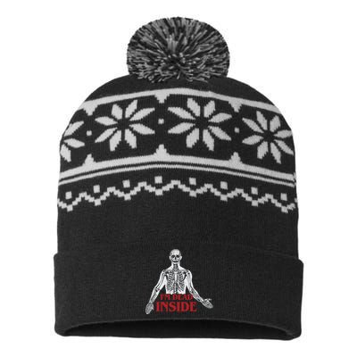 Shitheadsteve Im Dead Inside USA-Made Snowflake Beanie