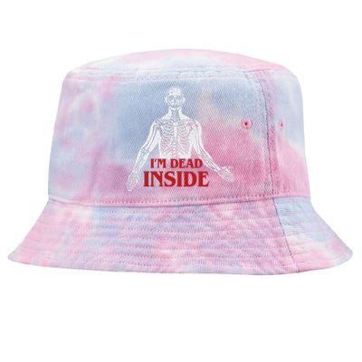 Shitheadsteve Im Dead Inside Tie-Dyed Bucket Hat