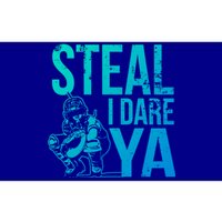 Steal I Dare Ya Funny Softball Catcher Team Sport Gift Bumper Sticker