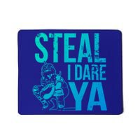 Steal I Dare Ya Funny Softball Catcher Team Sport Gift Mousepad