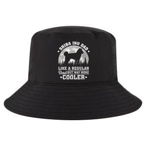 Shiba Inu Dad Like A Regular Dad Shiba Inu Dog Fathers Day Cool Comfort Performance Bucket Hat