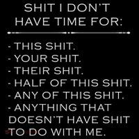 Shit I Don't Have Time For Funny Wool Snapback Cap