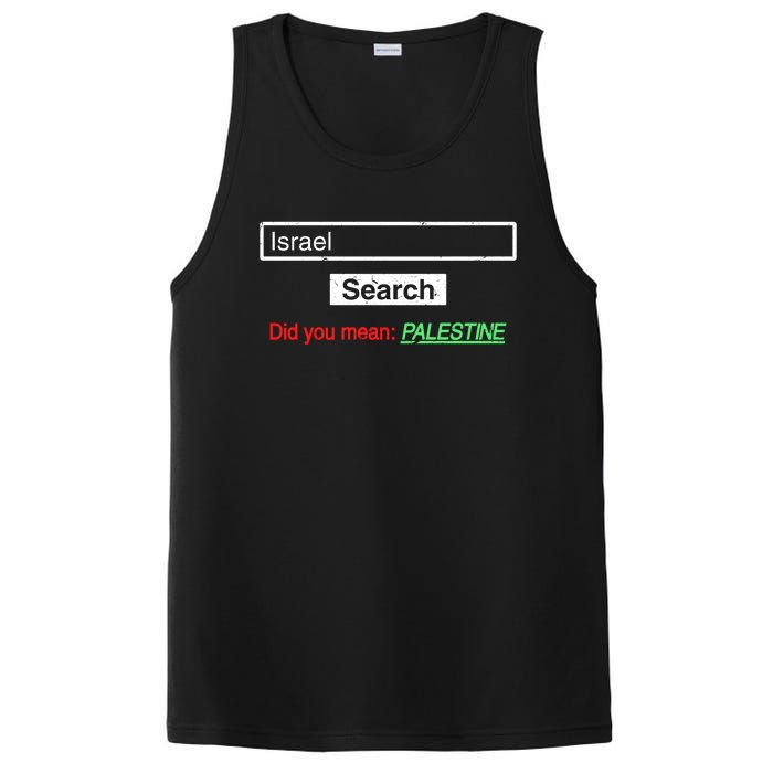 Search Israel Did You Mean Palestine | Free Gaza Quote PosiCharge Competitor Tank