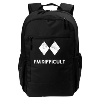 Ski IM Difficult Skiing Skier Snowboard Snowboarder Daily Commute Backpack