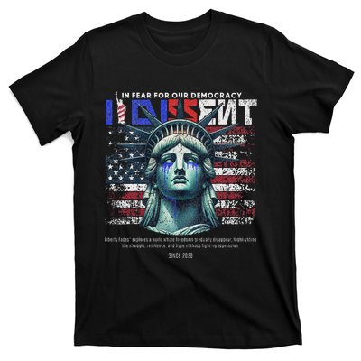 Scotus I Dissent Fear For Our Democracy Sotomayor T-Shirt