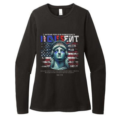 Scotus I Dissent Fear For Our Democracy Sotomayor Womens CVC Long Sleeve Shirt