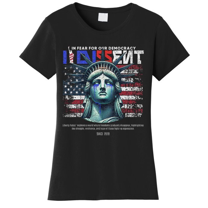 Scotus I Dissent Fear For Our Democracy Sotomayor Women's T-Shirt