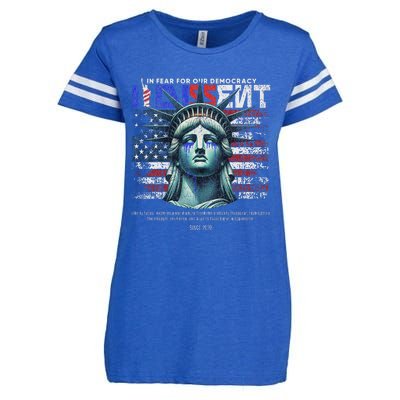 Scotus I Dissent Fear For Our Democracy Sotomayor Enza Ladies Jersey Football T-Shirt